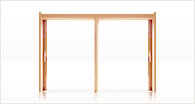 木製サッシ　大型引き窓 - ヘーベシーベ1